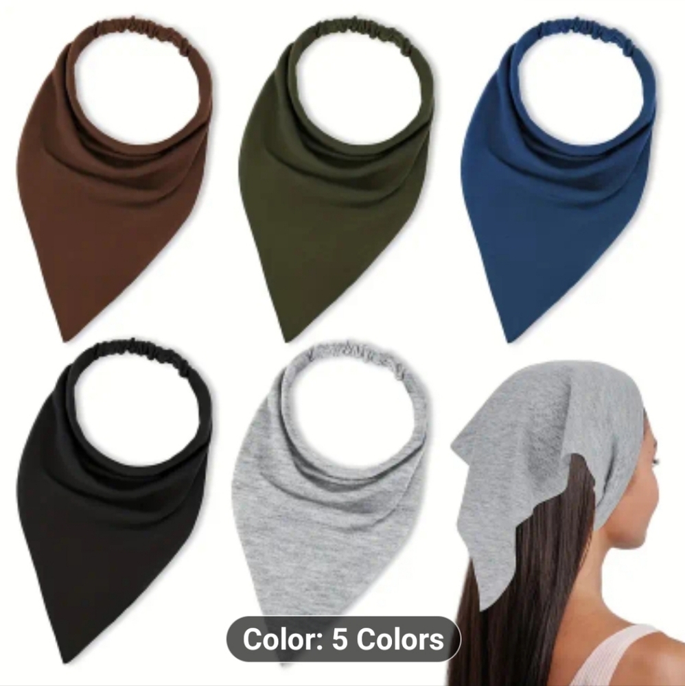 5pcs Boho Chic Bandanas